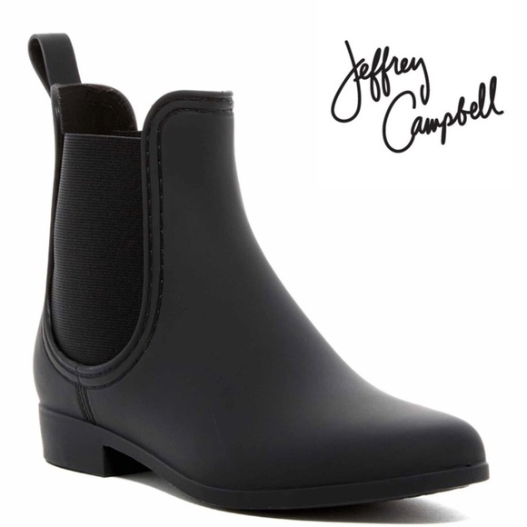 Jeffrey Campbell Forecast Chelsea Waterproof Rain Boot Size 10 - Picture 2 of 10